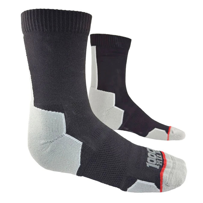 1000 Mile Run Crew Repreve Single Layer Sock Twin Pack Men's - Image 2