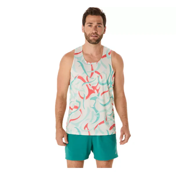 ASICS Singlet Men's (Road all over print) - Image 4