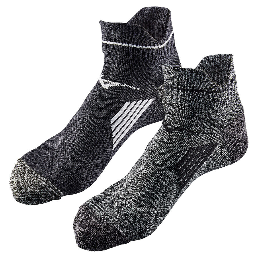 Mizuno Training DryLite Traning Mid Socks (2 Pack) Unisex - Image 5